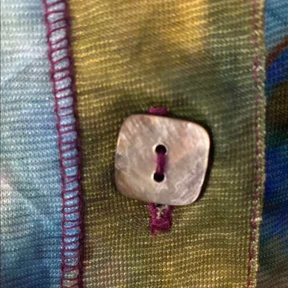 Parsley & Sage colorful tunic top women’s L - Picture 7 of 8